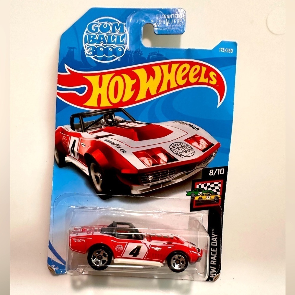 Hot Wheels HW Race Day '69 Corvette Racer Diecast Car FYC46 [8/10] NIP